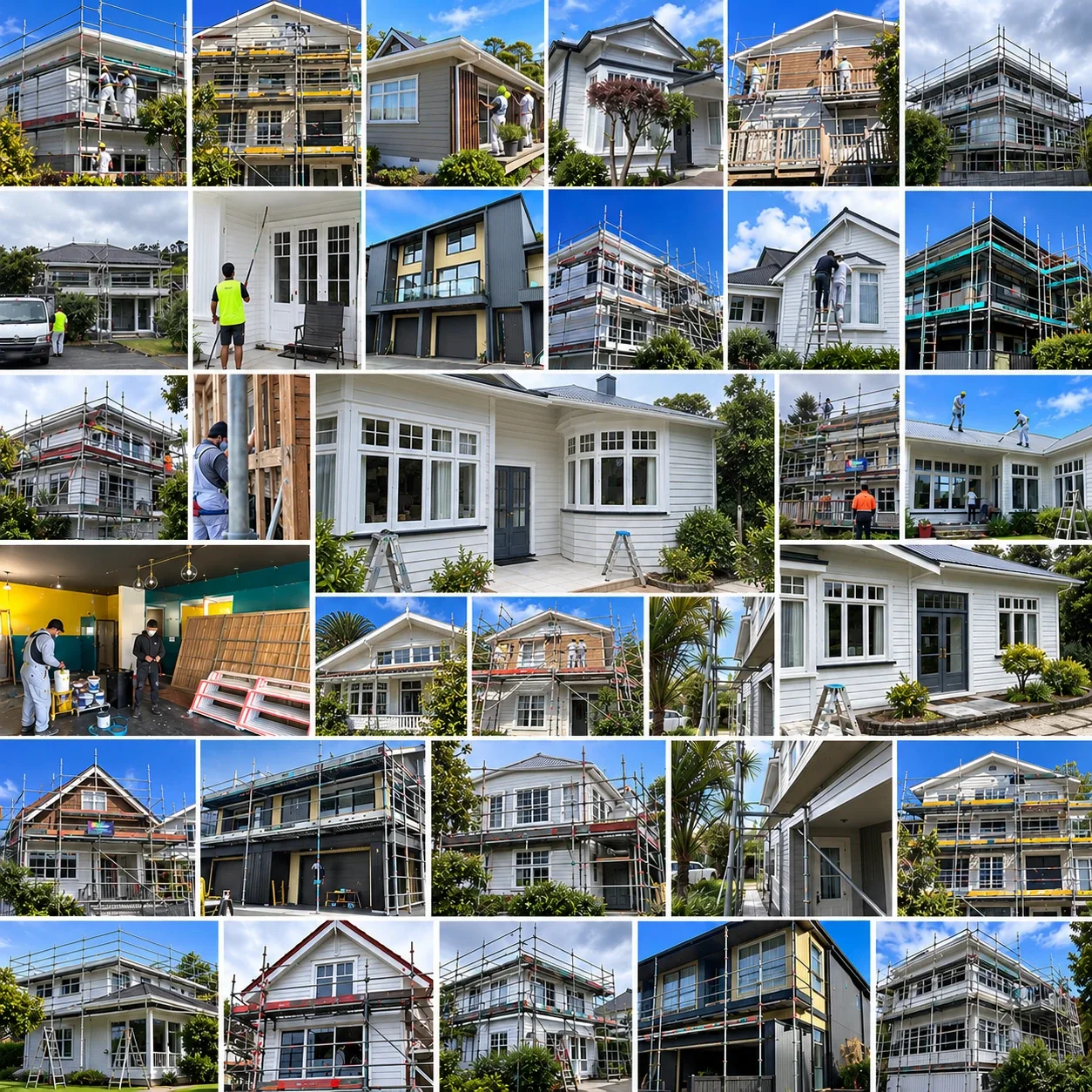 Right Choice Decorators painting projects across Wellington, New Zealand