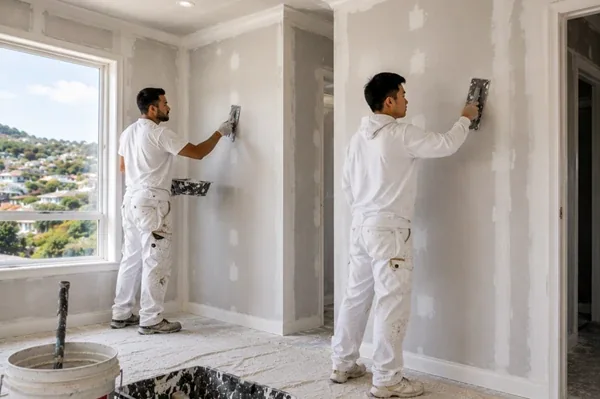 Professional plastering and GIB stopping in Wellington